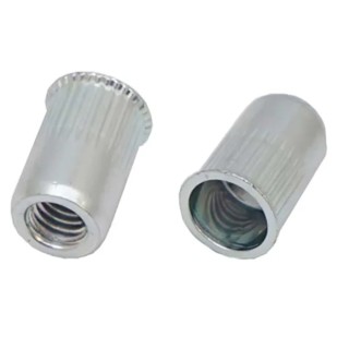 RS PRO Plain Threaded Insert Fixing Hole Diameter 5 mm 1.5 mm Minimum Material Thickness 206-7808