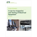 IET Code of Practice For In Service Inspection and Testing of Electrical Equipment Paperback Book 5th 978-1-78561-966-3