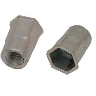 RS PRO Plain Threaded Insert Diameter 9 mm 206-7833
