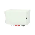 RS PRO Polycarbonate Wall Box IP65 Transparent Door 300mm x 200mm x 180mm IP65