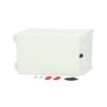 RS PRO Polycarbonate Wall Box IP65 Transparent Door 300mm x 200mm x 180mm IP65