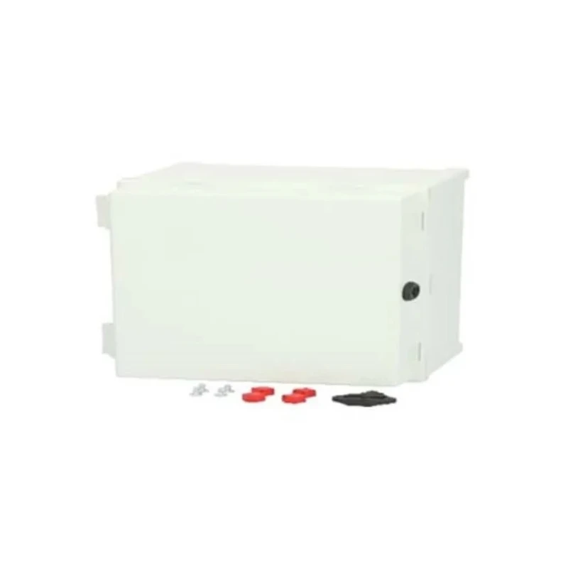 RS PRO Polycarbonate Wall Box IP65 Transparent Door, Light Grey, 300 mm x 200 mm x 180 mm IP65