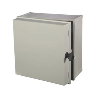 RS PRO Polycarbonate Wall Box IP65 Protection, 300 mm x 300 mm x 180 mm IP65