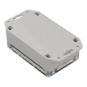 RS PRO Light Grey Transparent Lid Polycarbonate Enclosure, IP65, 121.4 mm x 81.6 mm x 45.2 mm 206-9088