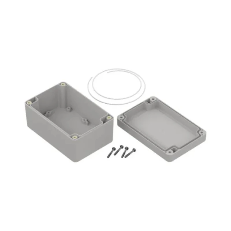 RS PRO Light Grey Light Grey Lid Polycarbonate Enclosure IP65 60.2mm x 120mm x 80mm 206-9091