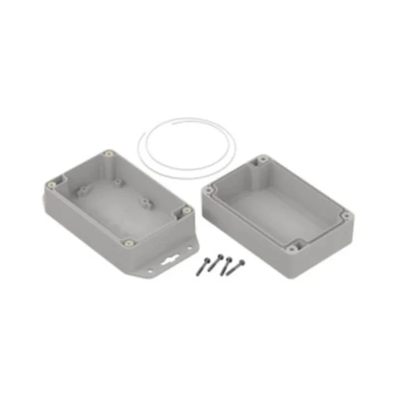 RS PRO Flanged Light Grey Lid Polycarbonate Enclosure IP65, 60.2 mm x 121.4 mm x 81.6 mm 206-9096