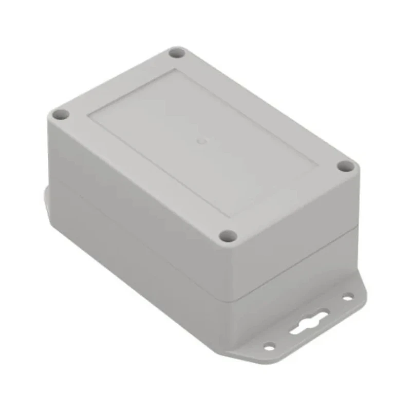 RS PRO Flanged Light Grey Lid Polycarbonate Enclosure IP65, 60.2 mm x 121.4 mm x 81.6 mm 206-9096