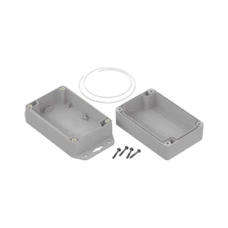 RS PRO Flanged Light Grey Lid Polycarbonate Enclosure IP65, 60.2 mm x 121.4 mm x 81.6 mm 206-9096
