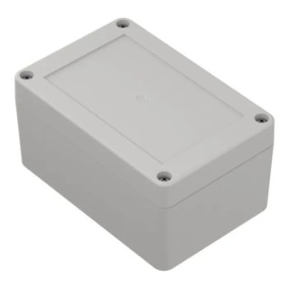 RS PRO Light Grey Light Grey Lid ABS General Purpose Enclosure IP65, 60.2 mm x 120 mm x 80 mm 206-9090