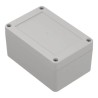 RS PRO Light Grey Light Grey Lid ABS General Purpose Enclosure IP65, 60.2 mm x 120 mm x 80 mm 206-9090