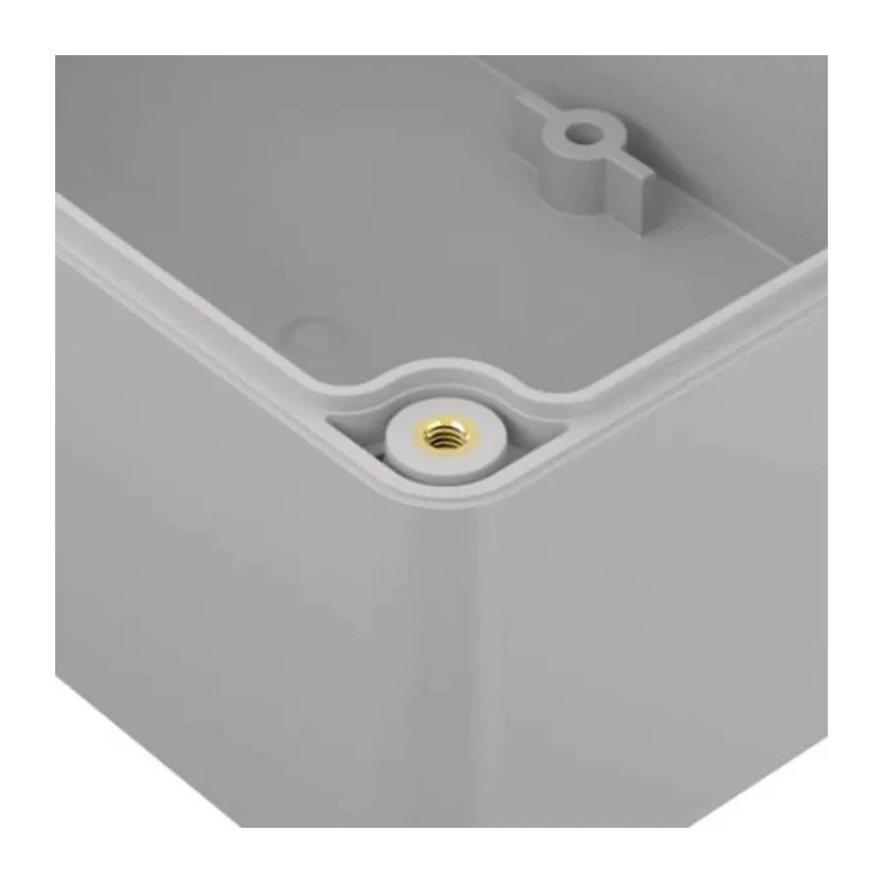 RS PRO Light Grey Light Grey Lid ABS General Purpose Enclosure IP65, 60.2 mm x 120 mm x 80 mm 206-9090