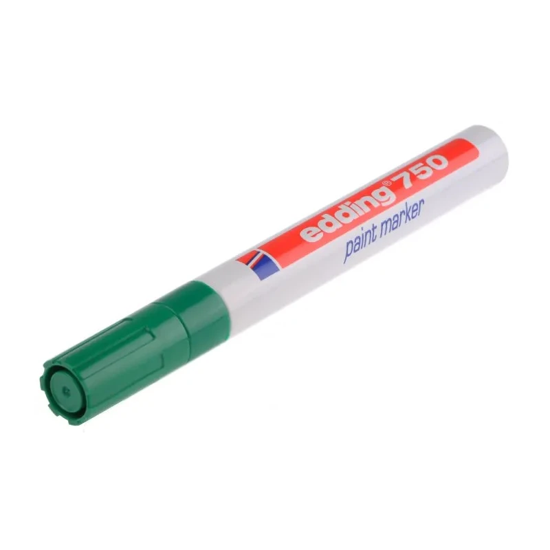Edding Green 4 mm Paint Marker Pen for use with Glass, Plastic, Metal, Wood 750-004