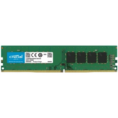 Crucial 8 GB DDR4 Desktop RAM 3200 MHz UDIMM 1.2V 