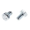 RS PRO Bright Zinc Steel Hex Bolt M5 x 8 mm, Grade 8.8, DIN 933, Zinc Plated 525-818