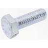 RS PRO Bright Zinc Steel Hex Bolt M5 x 12 mm Grade 8.8 DIN 933 525-824