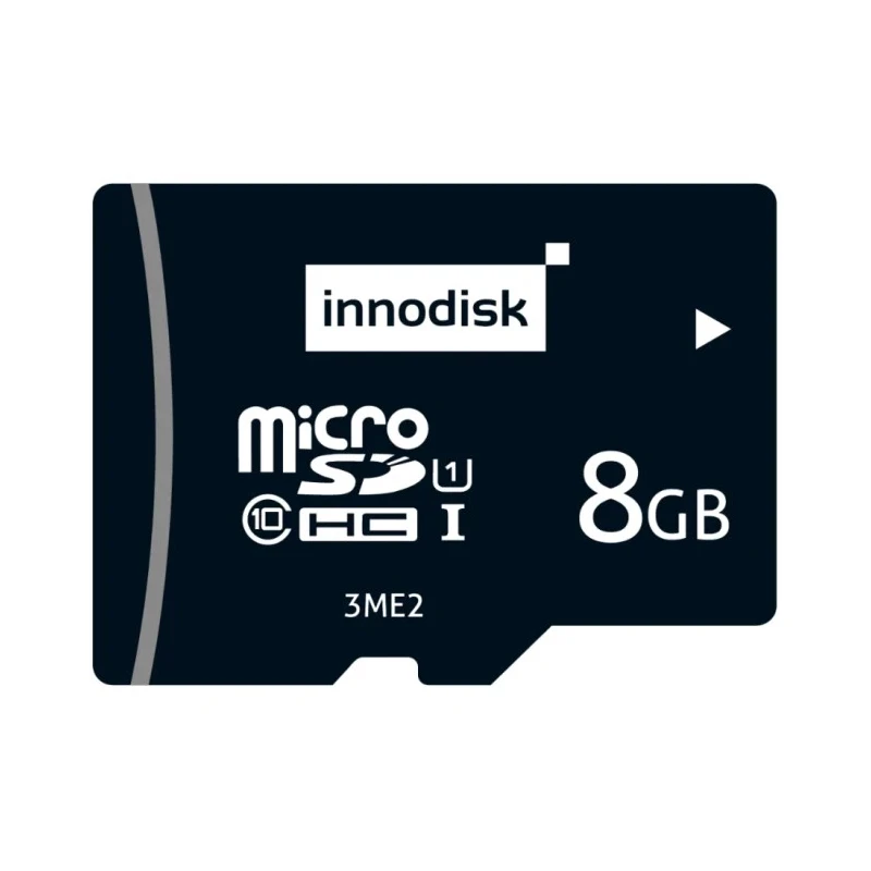 InnoDisk Industrial Grade 8 GB MicroSDHC UHS-I U1 Class 10 Memory Card DESDM-08GE21SWASK