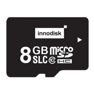 InnoDisk Industrial Grade 8 GB MicroSDHC microSD UHS-I U1 Class 10 Memory Card DESDM-08GS02AW1ST