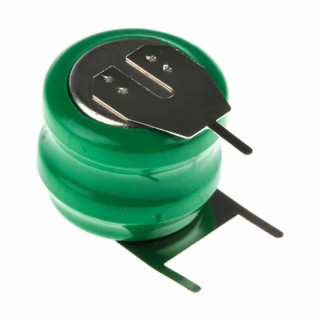 RS PRO 2.4 V Nickel Metal Hydride Button Rechargeable Battery 80 mAh 525-837