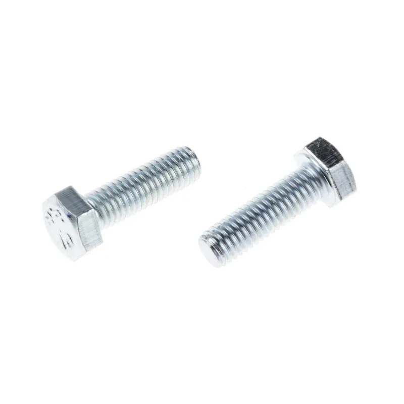 RS PRO Bright Zinc Steel Hex Bolt M5 x 16 mm Grade 8.8 DIN 933 525-830