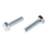 RS PRO Bright Zinc Steel Hex Bolt M5 x 16 mm Grade 8.8 DIN 933 525-830