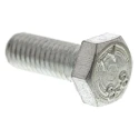 RS PRO Bright Zinc Steel Hex Bolt M6 x 16 mm Grade 8.8 DIN 933 525-868