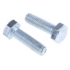 RS PRO Bright Zinc Steel Hex Bolt M6 x 20 mm 8.8 Grade DIN 933 525-874