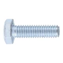 RS PRO Bright Zinc Steel Hex Bolt M6 x 20 mm 8.8 Grade DIN 933 525-874
