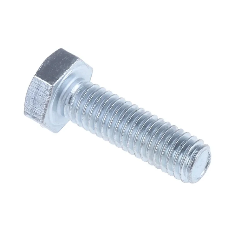 RS PRO Bright Zinc Steel Hex Bolt M6 x 20 mm 8.8 Grade DIN 933 525-874