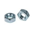RS PRO Bright Zinc Steel Hex Nut M6, DIN 934 525-919