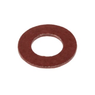 RS PRO Vulcanised Fibre Washers M5, Red, 10mm External Diameter, 0.8mm Thickness, RoHS Compliant 526-372