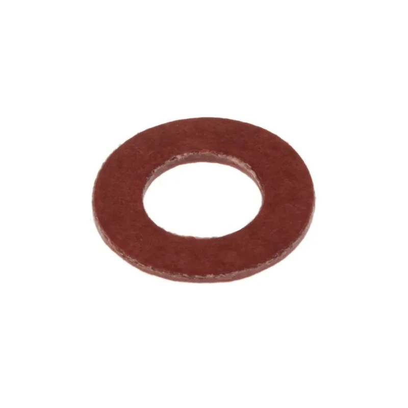 RS PRO Vulcanised Fibre Washers M5, Red, 10mm External Diameter, 0.8mm Thickness, RoHS Compliant 526-372