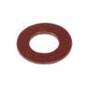 RS PRO Vulcanised Fibre Washers M5, Red, 10mm External Diameter, 0.8mm Thickness, RoHS Compliant 526-372