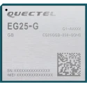 Quectel LTE Cat 4 RF Module 150Mbps 1900MHz Surface Mount USB 2.0 3.3V-4.3V EG25GGB-256-SGNS/A08M2G_A0303A0303