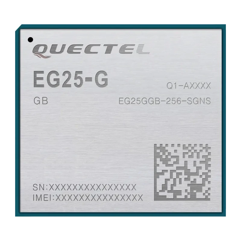 Quectel LTE Cat 4 RF Module 150Mbps 1900MHz Surface Mount USB 2.0 3.3V-4.3V EG25GGB-256-SGNS/A08M2G_A0303A0303