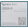 Quectel LTE Cat 4 RF Module 150Mbps 1900MHz Surface Mount USB 2.0 3.3V-4.3V EG25GGB-256-SGNS/A08M2G_A0303A0303