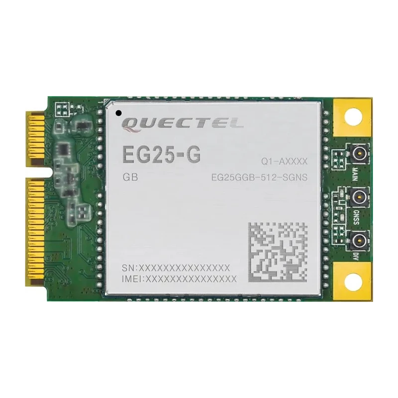 Quectel LTE Category 4 RF Module Mini PCIe 1900 MHz 3.3-4.3V EG25GGB-MINIPCIE