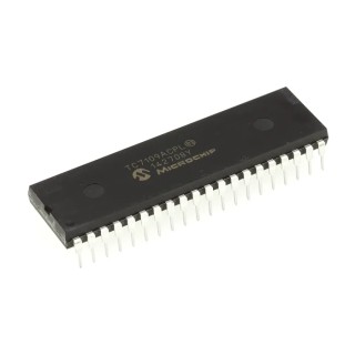 Microchip 12-bit + Sign Dual Slope Analogue to Digital Converter 0.01 ksps, 40-Pin PDIP TC7109ACPL