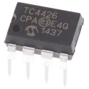 Microchip MOSFET Gate Driver 2 Outputs 1.5 A, 22V, 8-Pin PDIP TC4426CPA