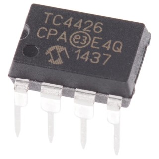 Microchip MOSFET Gate Driver 2 Outputs 1.5 A, 22V, 8-Pin PDIP TC4426CPA