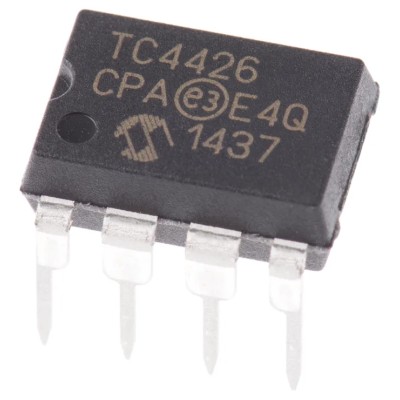 Microchip MOSFET Gate Driver 2 Outputs 1.5 A, 22V, 8-Pin PDIP TC4426CPA