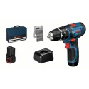 Bosch Cordless Drill Driver 12 V, 7 mm Chuck, 30 Nm Torque, 380/1300 rpm, Brushed Motor, Autolock Chuck 06019B690K