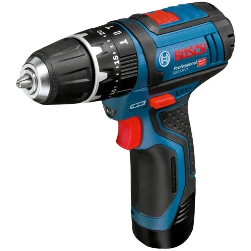 Bosch Cordless Drill Driver 12 V, 7 mm Chuck, 30 Nm Torque, 380/1300 rpm, Brushed Motor, Autolock Chuck 06019B690K