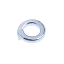RS PRO Steel Bright Zinc Lock Washers Compatible with M3 Screw/Bolt Size, DIN 7980 Standard, Steel Material, Bright 526-805