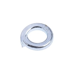 RS PRO Steel Bright Zinc Lock Washers Compatible with M3 Screw/Bolt Size, DIN 7980 Standard, Steel Material, Bright 526-805