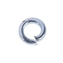 RS PRO Steel Bright Zinc Lock Washers Compatible with M3 Screw/Bolt Size, DIN 7980 Standard, Steel Material, Bright 526-805