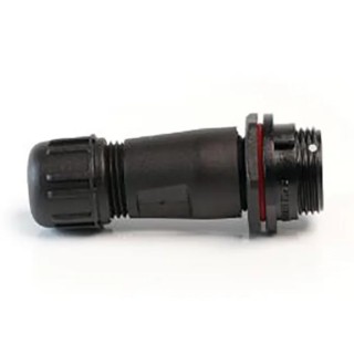 RS PRO Industrial Circular Connector, 4 Contacts, Cable Mount, Male Socket, Threaded Mating, IP68, 125V, 3A 207-0611