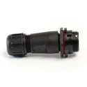 RS PRO Industrial Circular Connector 5 Contacts Cable Socket Male IP68, 125V 3A 207-0612