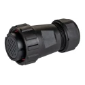RS PRO Circular Connector, 26 Contacts, Cable Mount, Female Plug, IP68, 400V 5A, Threaded Coupling, Nylon 207-0702