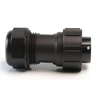 RS PRO Industrial Circular Connector, Female Plug, 8 Contacts, Cable Mount, Threaded Coupling, IP68, 500V, 25A 207-0712