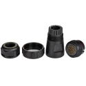 RS PRO Circular Connector, 26 Contacts, Cable Mount, Female Plug, IP68, 400V 5A, Threaded Coupling, Nylon 207-0702